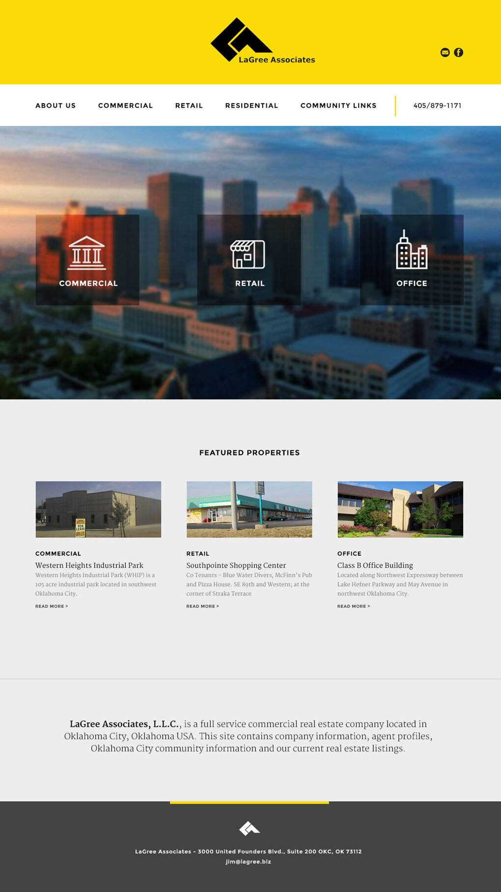 LaGree Associates, Website Redesign